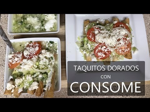 como-preparar-taquitos-dorados-flautas-con-consome-facil-y-rapido-la-sazon