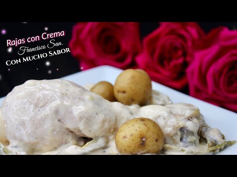 pollo-en-rajas-con-crema