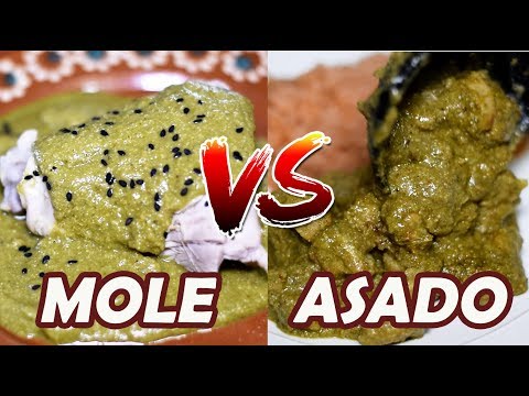 MOLE VERDE VS ASADO VERDE | Receta 2X1 - Menu Ideal