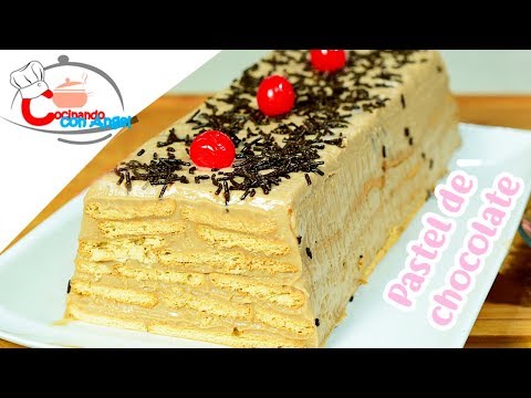 pastel-de-chocolate-sin-horno