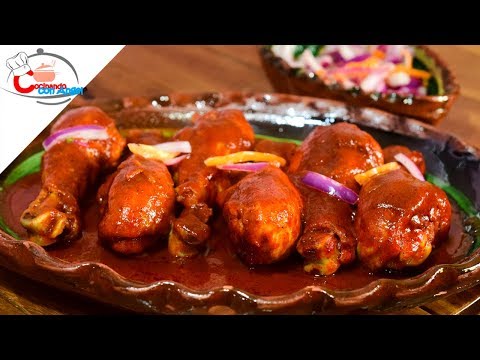 piernas-de-pollo-en-barbacoa-de-cazuela