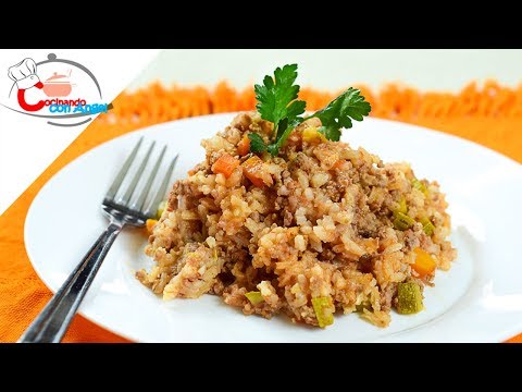 arroz-con-carne-molida-delicioso