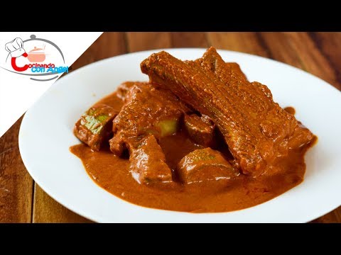 costillas-de-cerdo-en-pipian-rojo