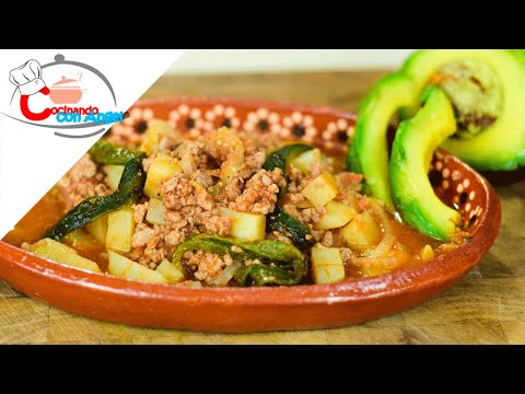 carne-molida-con-papas