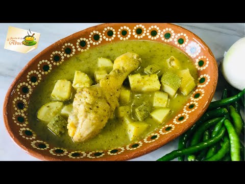 pollo-en-salsa-verde-con-calabazitas-recetas-economicas